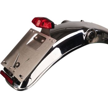 KEDO Taillight Bracket for Daytona taillight 'New Lucas' Item no. 42035 (delivery incl. mounting material, but WITHOUT taillight)