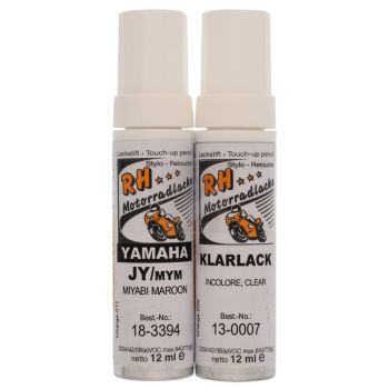 Stylos à retouche de peinture, Miyabi Maroon (MYM), 2x12ml