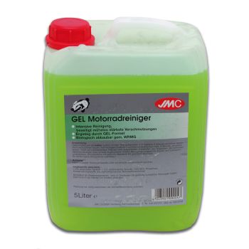 Shampoing moto JMC biodégradable, pas de traces de séchage, bidon de 5l