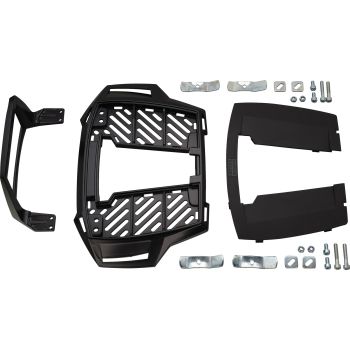 Support valises, noir (se monte sur support top case d'origine, accessoires de montage inclus)