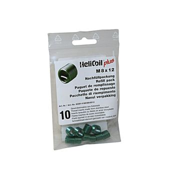 Recharge HELICOIL PLUS M8X12 (10 pièces)