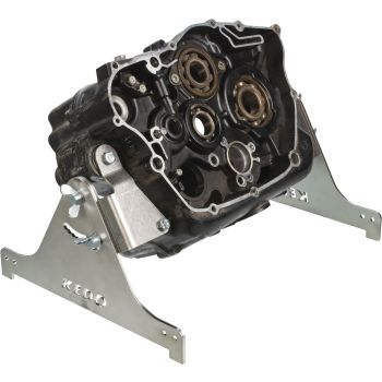 Support de moteur d'atelier tout inox, qualité pro, basculable de 30° sans outil, livré avec axes de fixation moteur