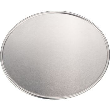 Plaque porte-numéro 'Mini', plane, aluminium brut, nervure périphérique, taille env. 220x182mm, pièce