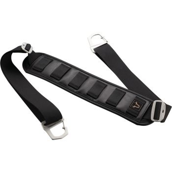 LegendGear Shoulder Strap, Black Edition, padded, carabiner buckle, fits side bag item no. 60694/60699B/60700B/60705