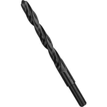 HSS Drill 12.0mm with Reduced Shank to 10mm (suitable for cordless screwdrivers), point angle 118°degrees