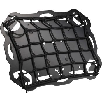 Universal Luggage Rack with Quick Release for SLC Side Rack Left (see item 60097/60098), dim. plate approx. 33x26cm, incl. luggage net