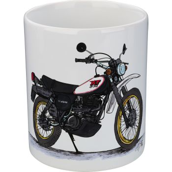 Timbale porcelaine 'XT500 1980'