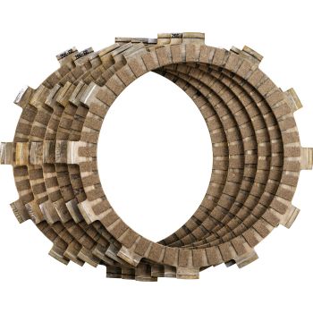 Jeu de disques d'embrayage (6 disques garnis), TRW