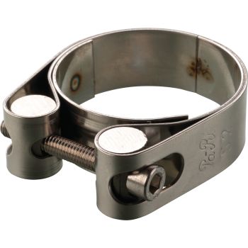 Collier d'échappement inox renforcé, 48-54mm