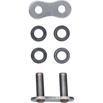 Maillon creux à riveter RK 520XRE (joints toriques type XW), argent