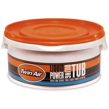 TwinAir Oil Canister for Easy Cleaning or Lubrication of a Foam Air Filter, 3L, airtight seal, sturdy workshop quality