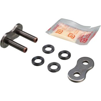 Hollow Rivet Chain Joint RK 530XRE (XW-Ring), silver-grey
