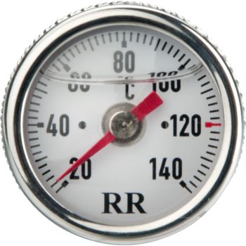 RR Oil Dipstick Thermometer RR23 with White Clockface