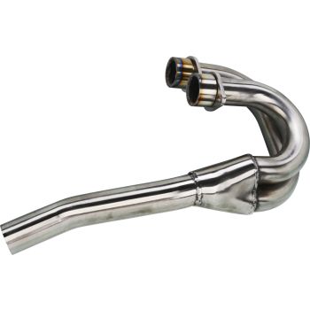 Collecteur inox gros débit 2-1, finition brossée