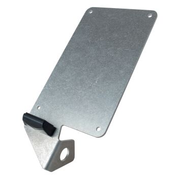 License Plate Bracket 'BritBob', sideward attachment / swingarm, incl. 'E'-approved lighting, not street legal (due to mounting position)