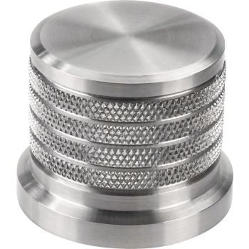 Aluminium Timing Chain Tensioner Cap 'Knurled', noble design, reliable grip thanks to knurled surface, durable service life