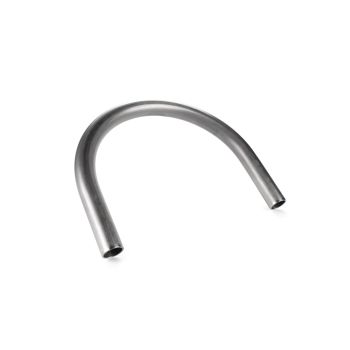 Rear loop 'straight', perfect look for the rear end of your frame, optimized strength of the frame, high quality stainless steel