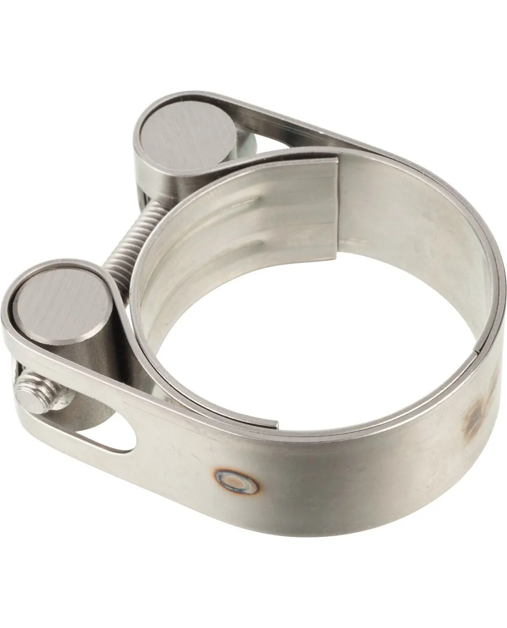 Collier D'Échappement Galvanisé KRAMP - Diamètre 38 Mm, Filetage M8, Fixation Robuste