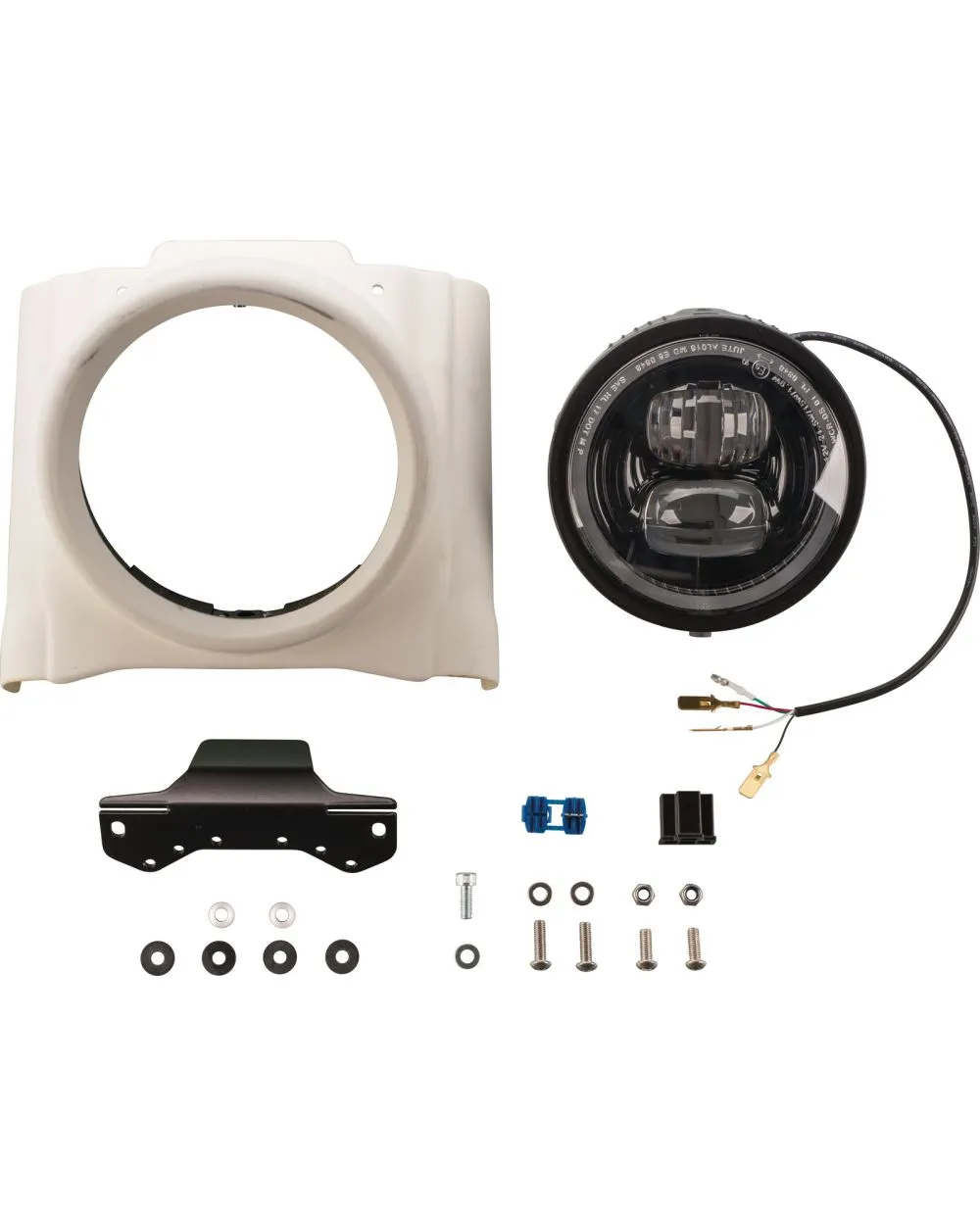 Anneau De Phare De Moto ABS - Remplacement Pour Vespa GTS 250/300 (2018-2021) - Protection Et Style